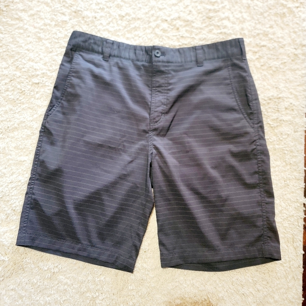 Nike Golf Tour Performance Shorts Men's 32 Medium Charcoal Gray W Ligght Gray